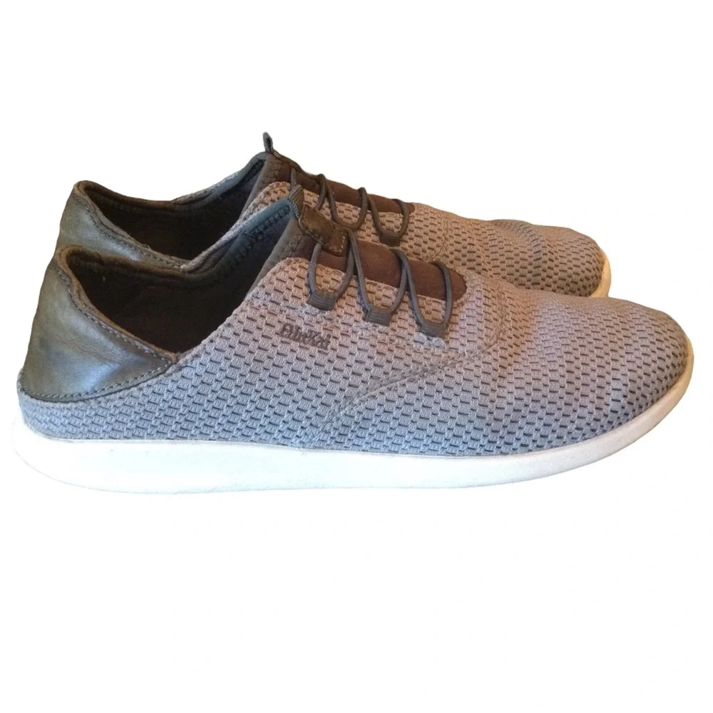 OluKai Alapa Li Men’s Gray Mesh Slip On Sneaker